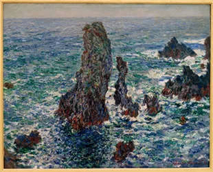 Pyramiden von Port-Coton, wilde See